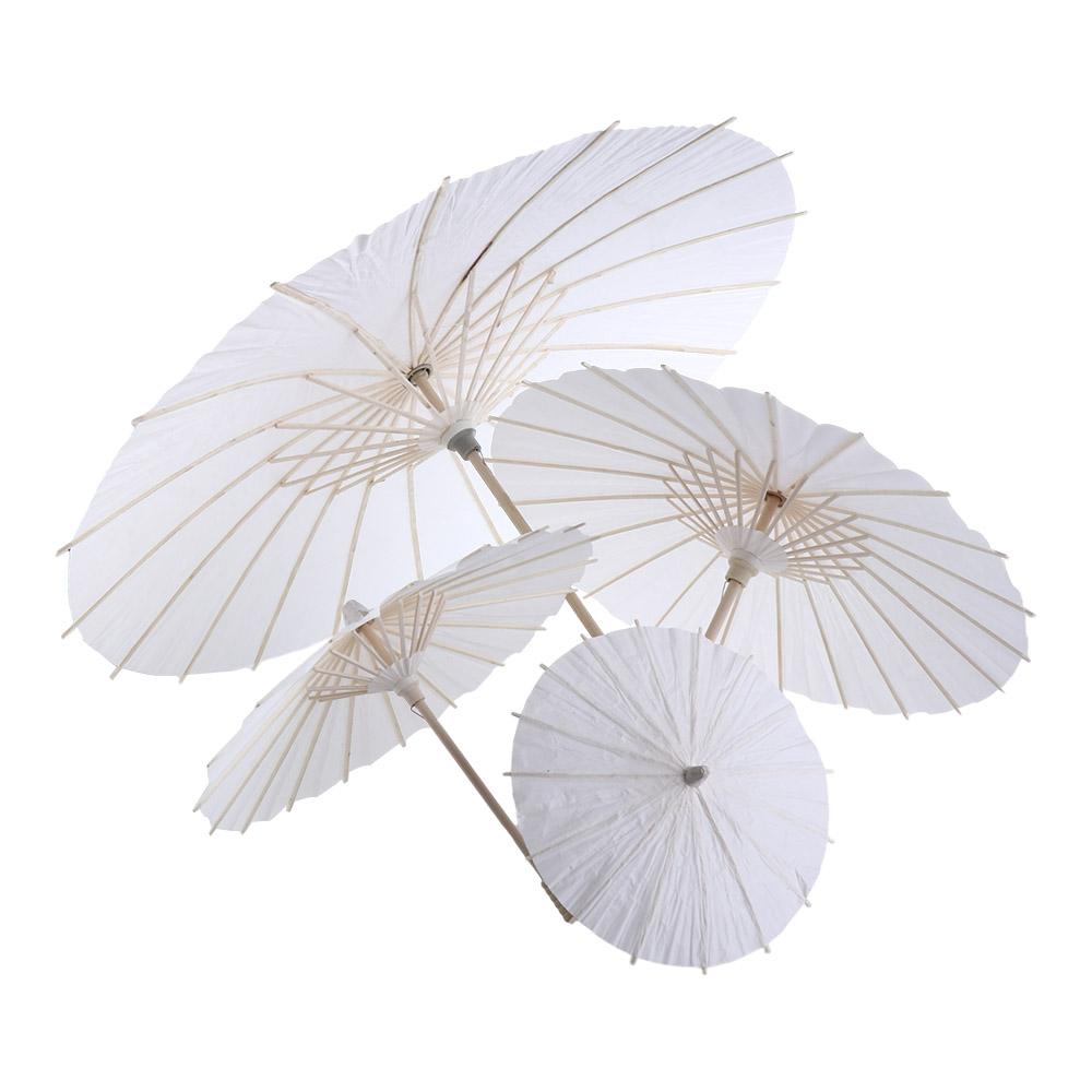 Photography Umbrella - ร่มกระดาษทำมือสำหรับตกแต่งงานแต่งงาน งานวันเกิด ด้ามยาว DIY อุปกรณ์ประกอบการเต้นรำ อุปกรณ์วาดภาพ