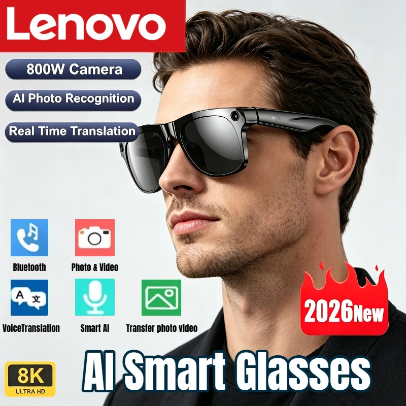 Photography Japanese - แว่นตาอัจฉริยะ Lenovo AI 8K HD ปรับแสงอัตโนมัติ