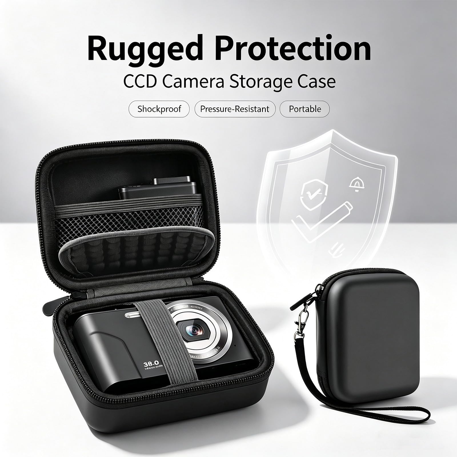 Camera Wrist Strap - กระเป๋ากล้องดิจิตอล CCD สำหรับ Sony/Canon, ช่องตาข่าย, สายคล้องข้อมือ,