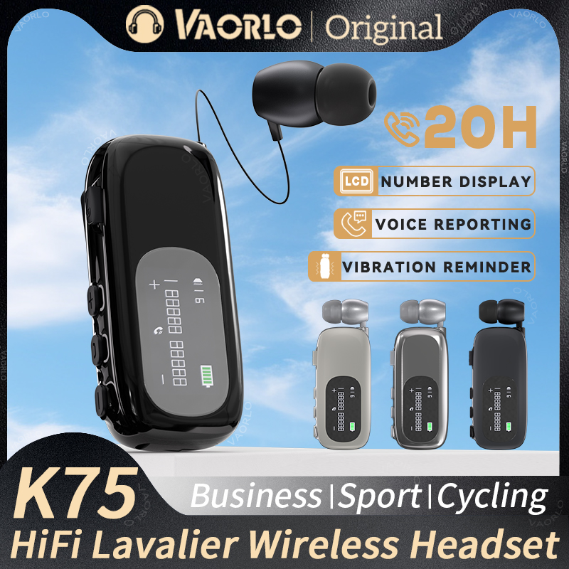 หูฟังบลูทูธ K75 Lavalier สำหรั - Photography Prompt บทวิจารณ์และราคา