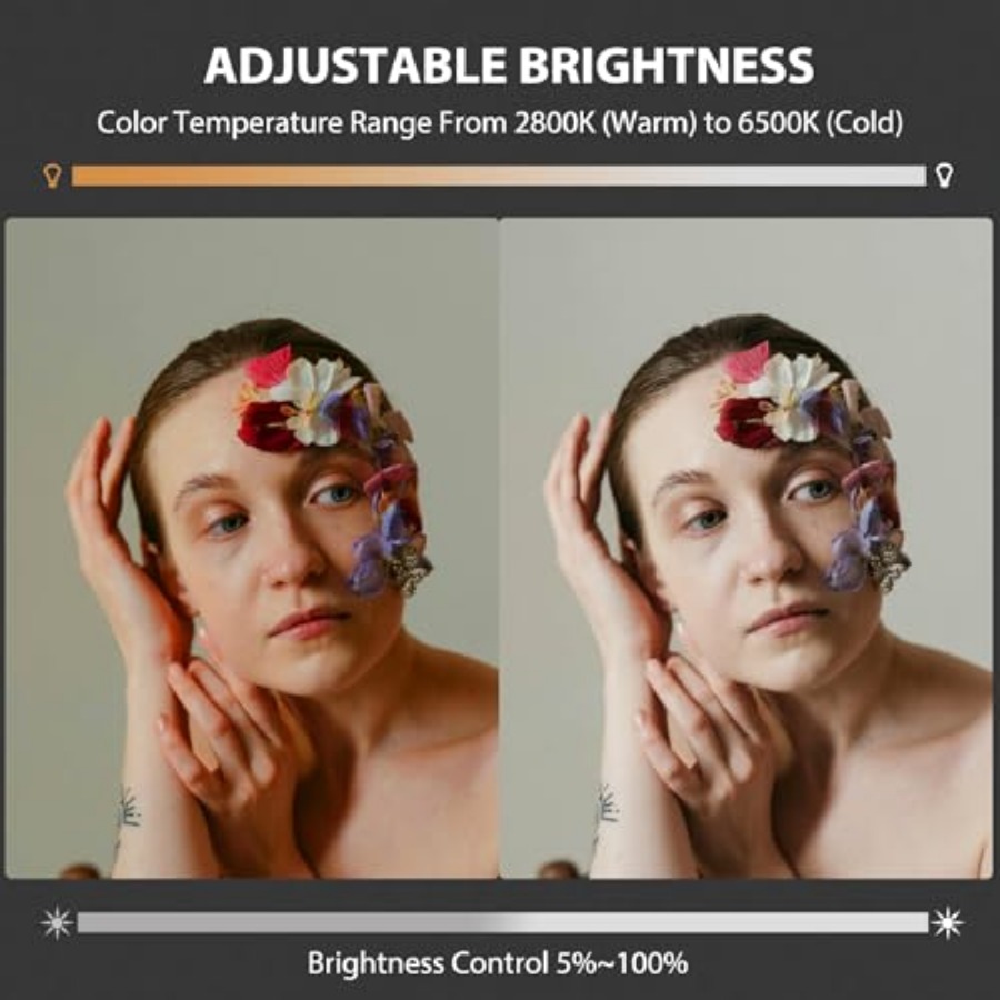 ไฟวิดีโอ LED COB 60W แบบพกพาพร - Photography Videos Free บทวิจารณ์และราคา