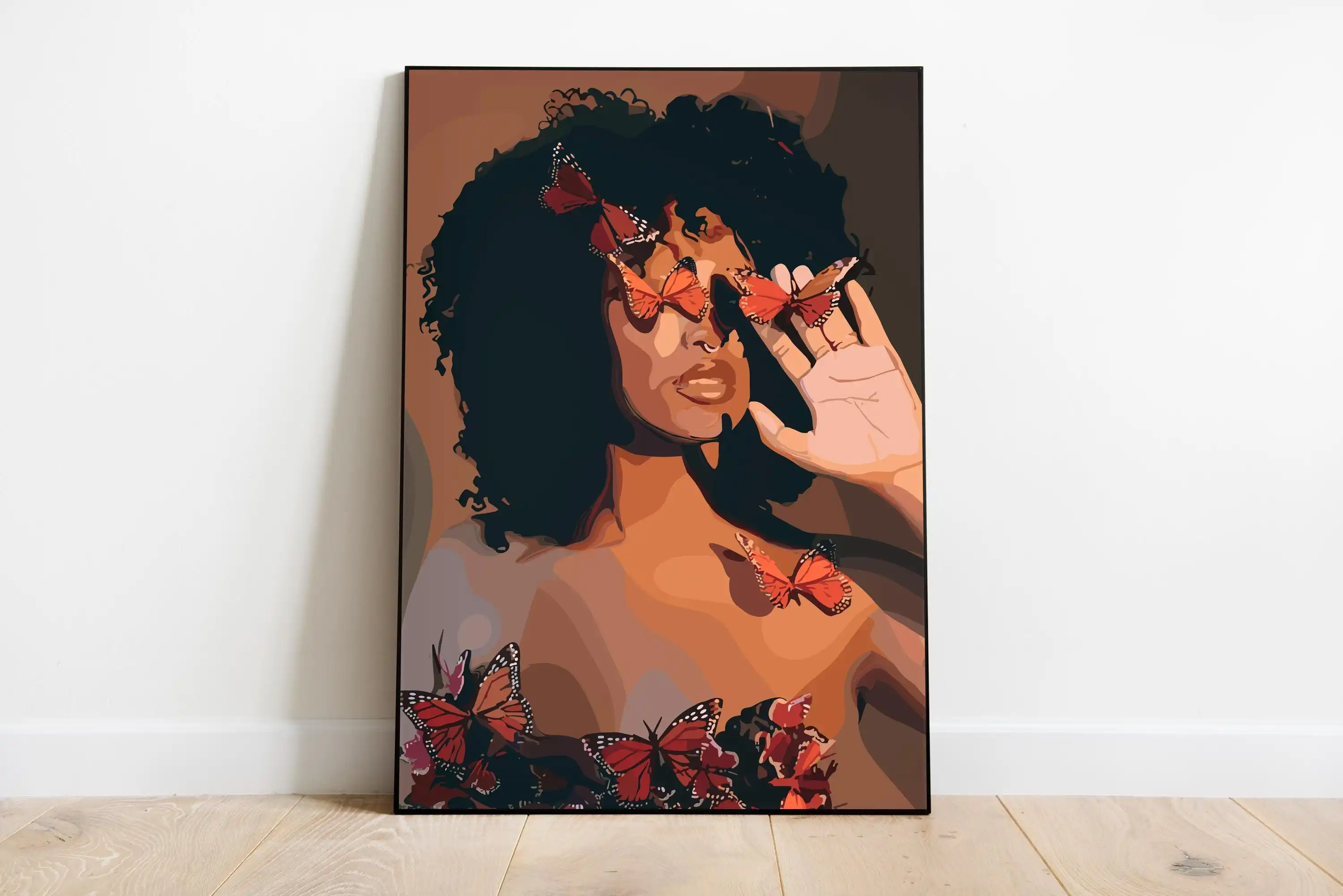 สาวผิวดำแฟชั่นผู้หญิงเล็บโปสเต - Photography Design บทวิจารณ์และราคา